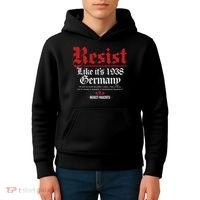 Resist Like It's 1938 Germany Kids Hoodie thumb 4
