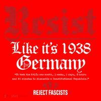 Resist Like It's 1938 Germany Santa Hat thumb 1