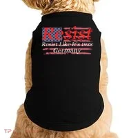 Resist Like Its 1938 Germany Doggie Tank thumb 0