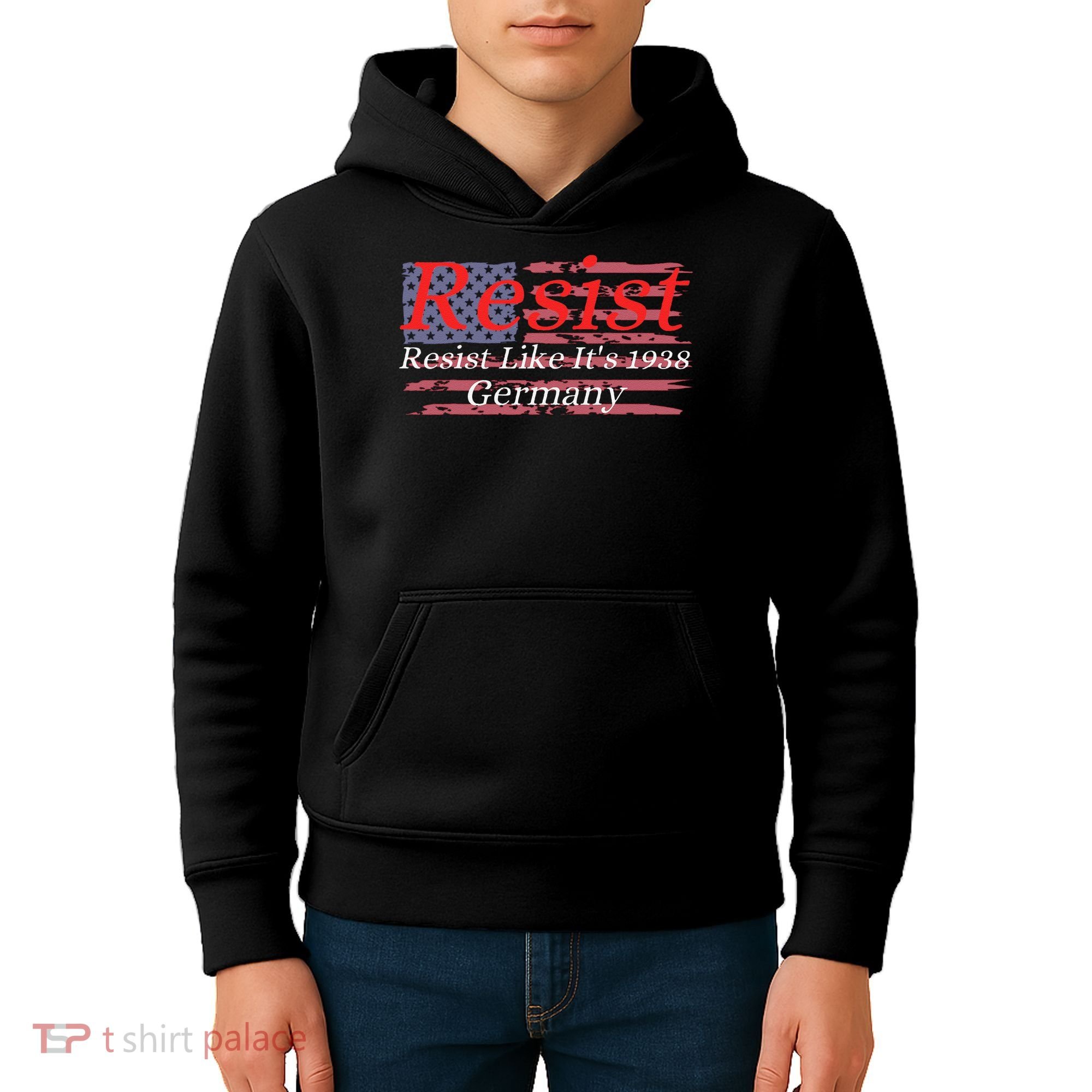 Resist Like Its 1938 Germany Kids Hoodie