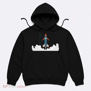 Rocket Launch Into Space Hoodie