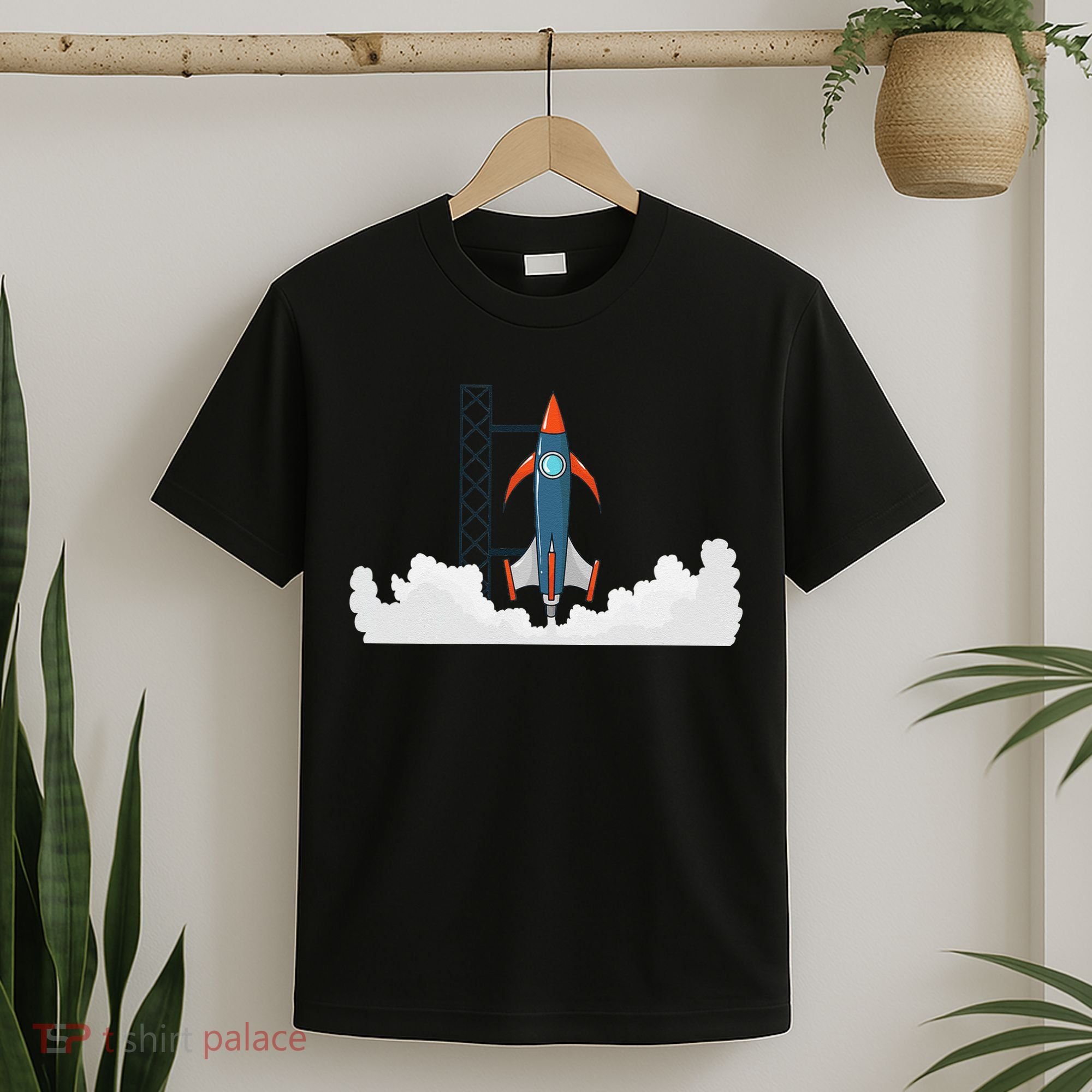 Rocket Launch Into Space T-Shirt