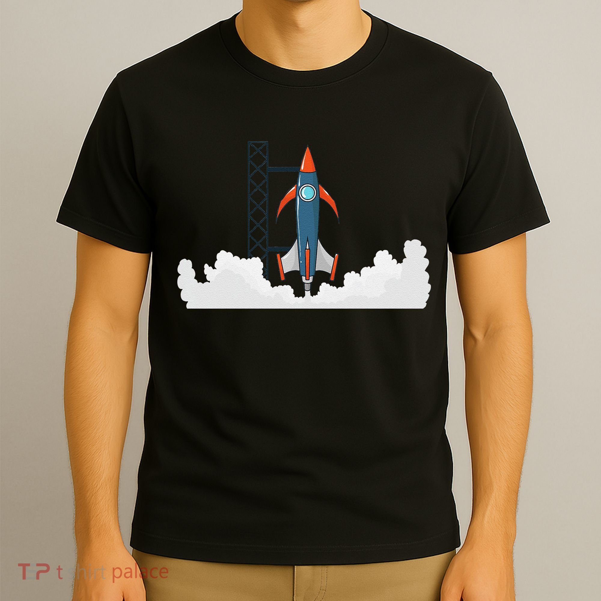 Rocket Launch Into Space T-Shirt