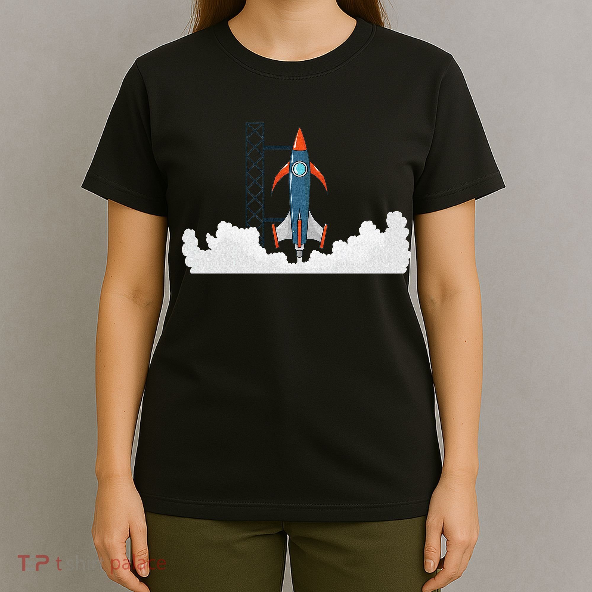 Rocket Launch Into Space T-Shirt