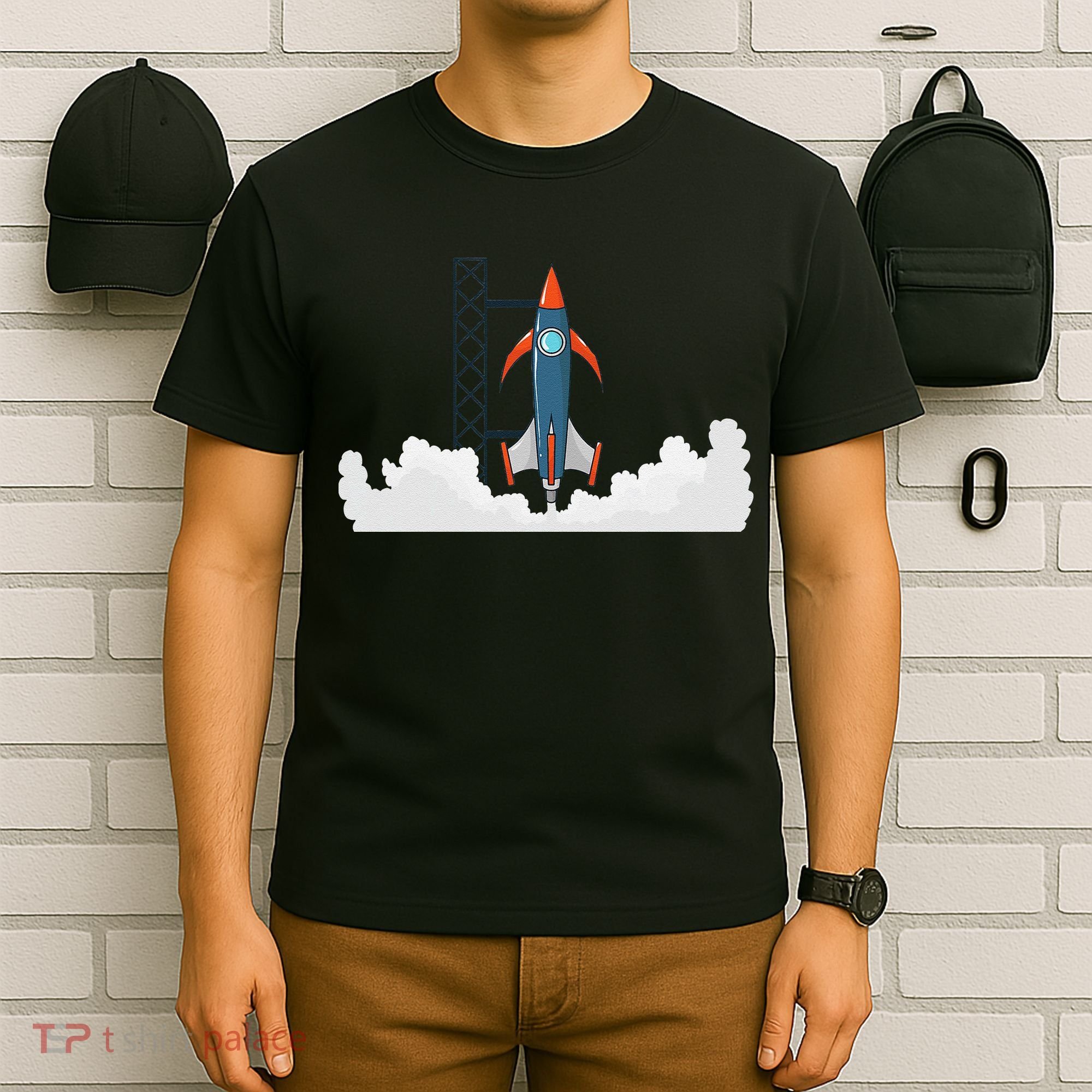 Rocket Launch Into Space T-Shirt