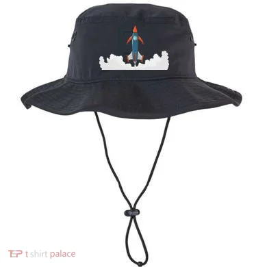 Rocket Launch Into Space Bucket Hat