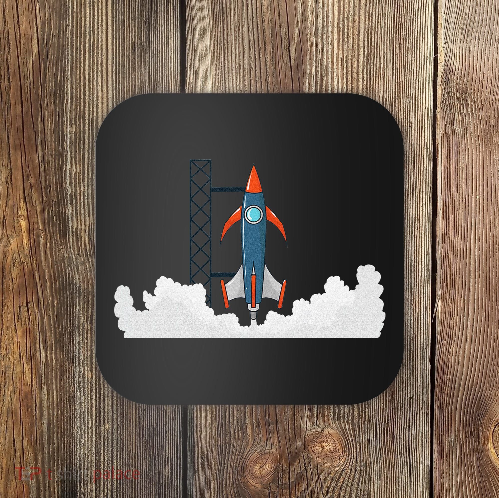Rocket Launch Into Space Coaster