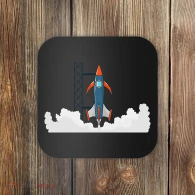 Rocket Launch Into Space Coaster