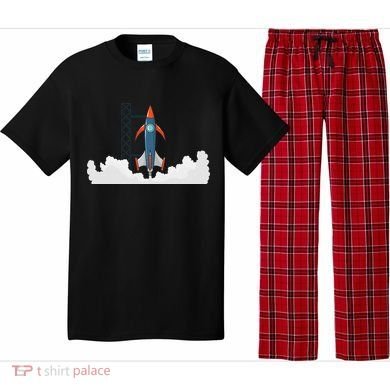 Rocket Launch Into Space Pajama Set