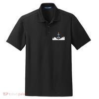 Rocket Launch Into Space Dry Zone Grid Polo thumb 0