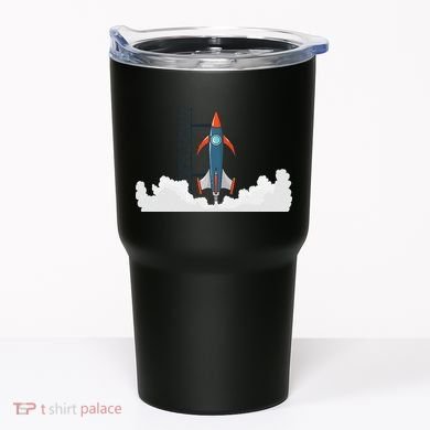 Rocket Launch Into Space Tumbler