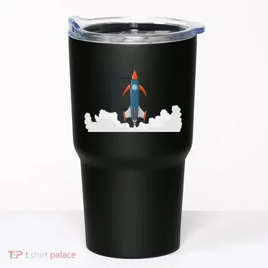 Rocket Launch Into Space Tumbler
