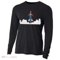 Rocket Launch Into Space Cooling Performance Long Sleeve Crew thumb 0
