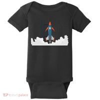 Rocket Launch Into Space Baby Bodysuit thumb 0