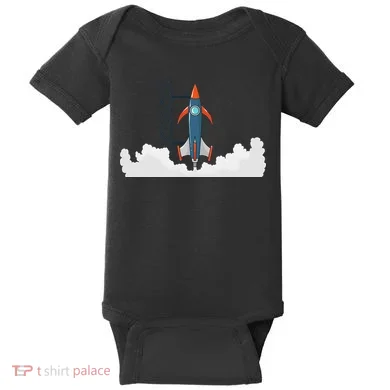 Rocket Launch Into Space Baby Bodysuit