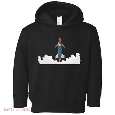 Rocket Launch Into Space Toddler Hoodie