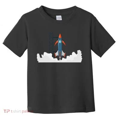 Rocket Launch Into Space Toddler T-Shirt