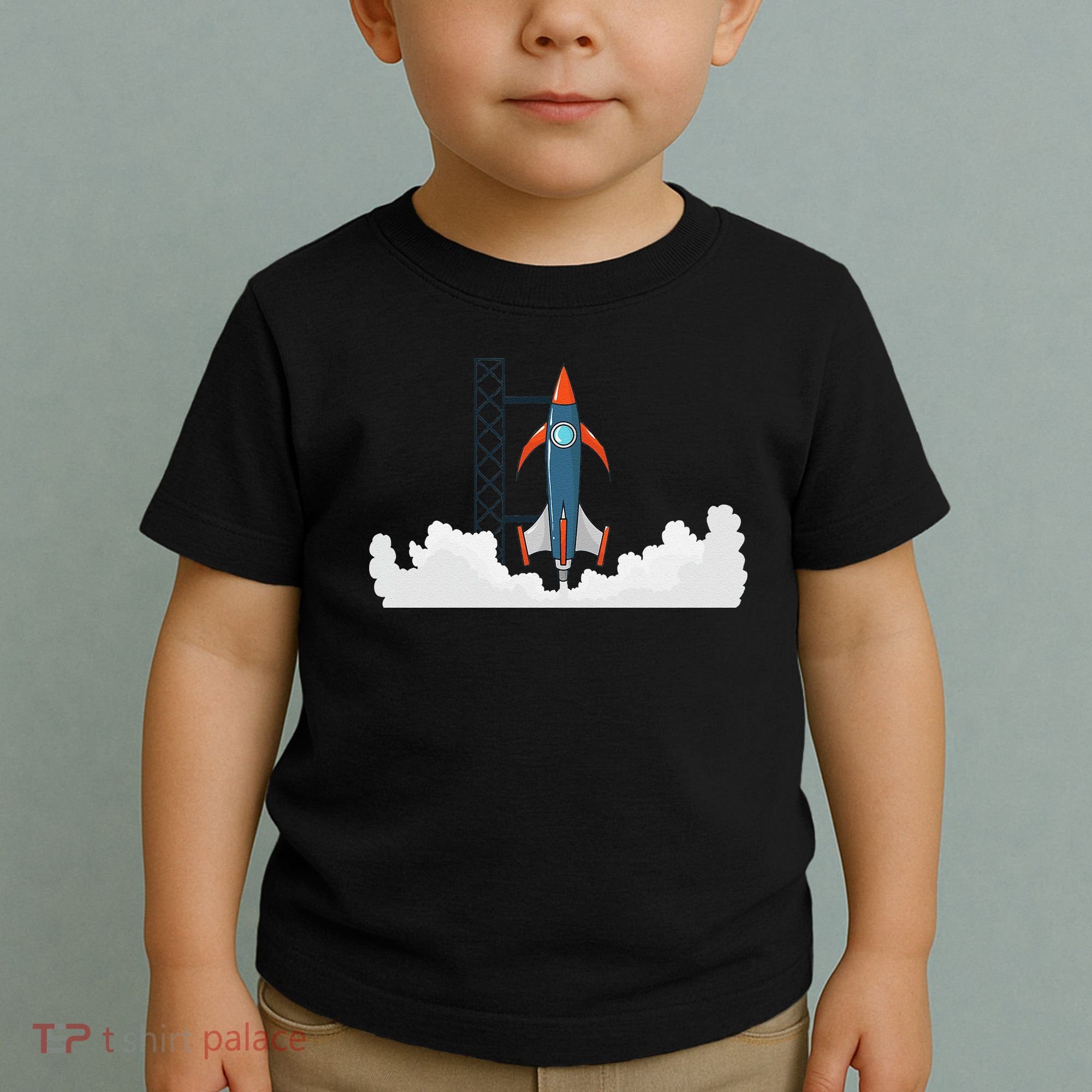 Rocket Launch Into Space Toddler T-Shirt