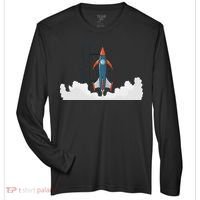 Rocket Launch Into Space Zone Performance Long-Sleeve T-Shirt thumb 0