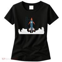 Rocket Launch Into Space Women's T-Shirt thumb 0