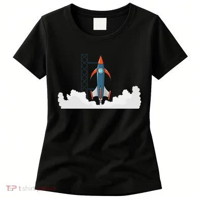 Rocket Launch Into Space Women's T-Shirt