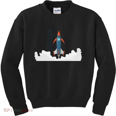 Rocket Launch Into Space Kids Sweatshirt