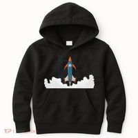 Rocket Launch Into Space Kids Hoodie thumb 0
