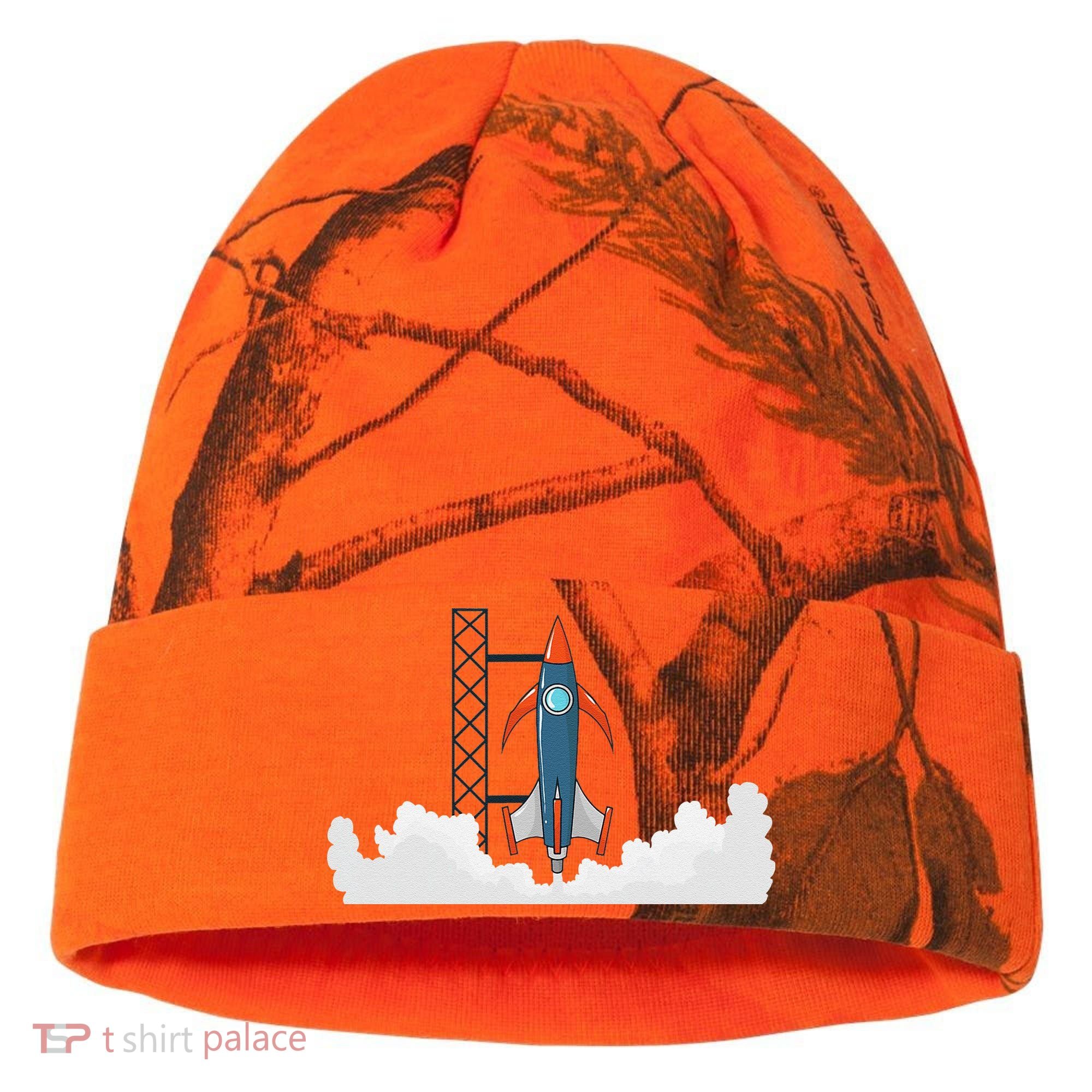 Rocket Launch Into Space Kati Licensed 12" Camo Cuffed Beanie