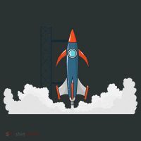 Rocket Launch Into Space Infant Baby Jersey Bodysuit thumb 2
