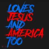 Retro Loves Jesus And America Too God Christian 4th Of July Women's Tank Top thumb 5