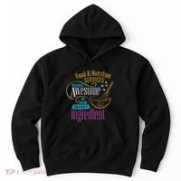Retro Lunch Lady Food & Nutrition Services Being Awesome Hoodie thumb 0