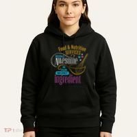 Retro Lunch Lady Food & Nutrition Services Being Awesome Hoodie thumb 5
