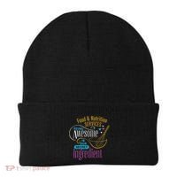 Retro Lunch Lady Food & Nutrition Services Being Awesome Beanie thumb 0