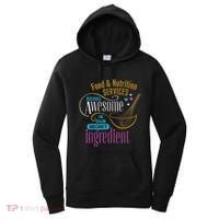 Retro Lunch Lady Food & Nutrition Services Being Awesome Women's Hoodie thumb 0