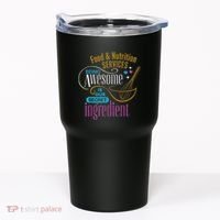Retro Lunch Lady Food & Nutrition Services Being Awesome Tumbler thumb 0