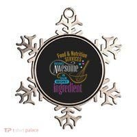 Retro Lunch Lady Food & Nutrition Services Being Awesome Ornament thumb 0