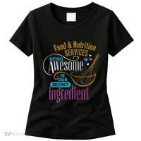 Retro Lunch Lady Food & Nutrition Services Being Awesome Women's T-Shirt thumb 0