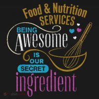 Retro Lunch Lady Food & Nutrition Services Being Awesome Women's T-Shirt thumb 6
