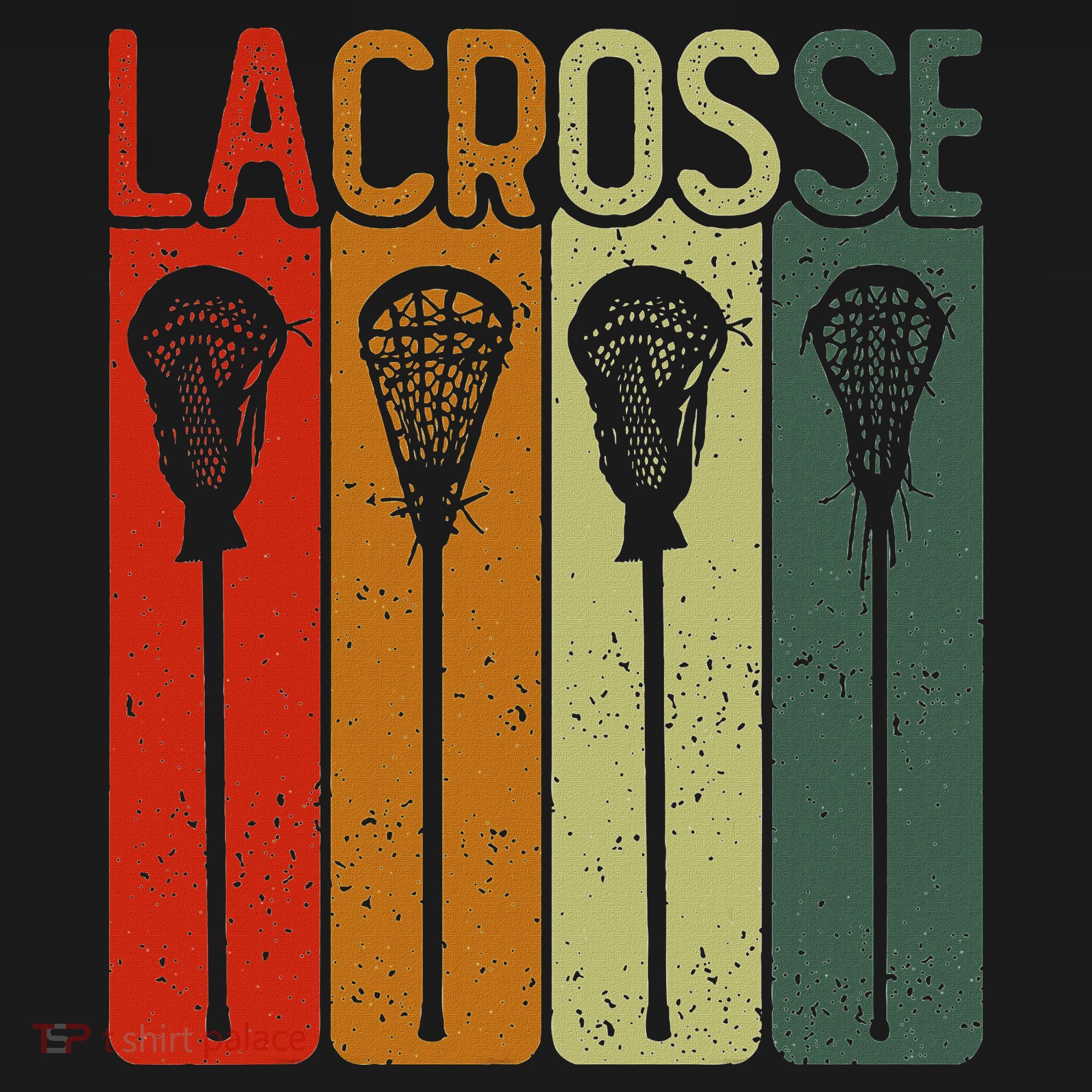 Retro Lax Lacross Stick Women Lacrosse Player Women's Hoodie