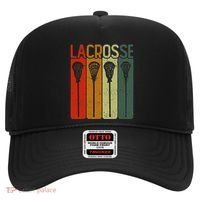 Retro Lax Lacross Stick Women Lacrosse Player Hat thumb 0