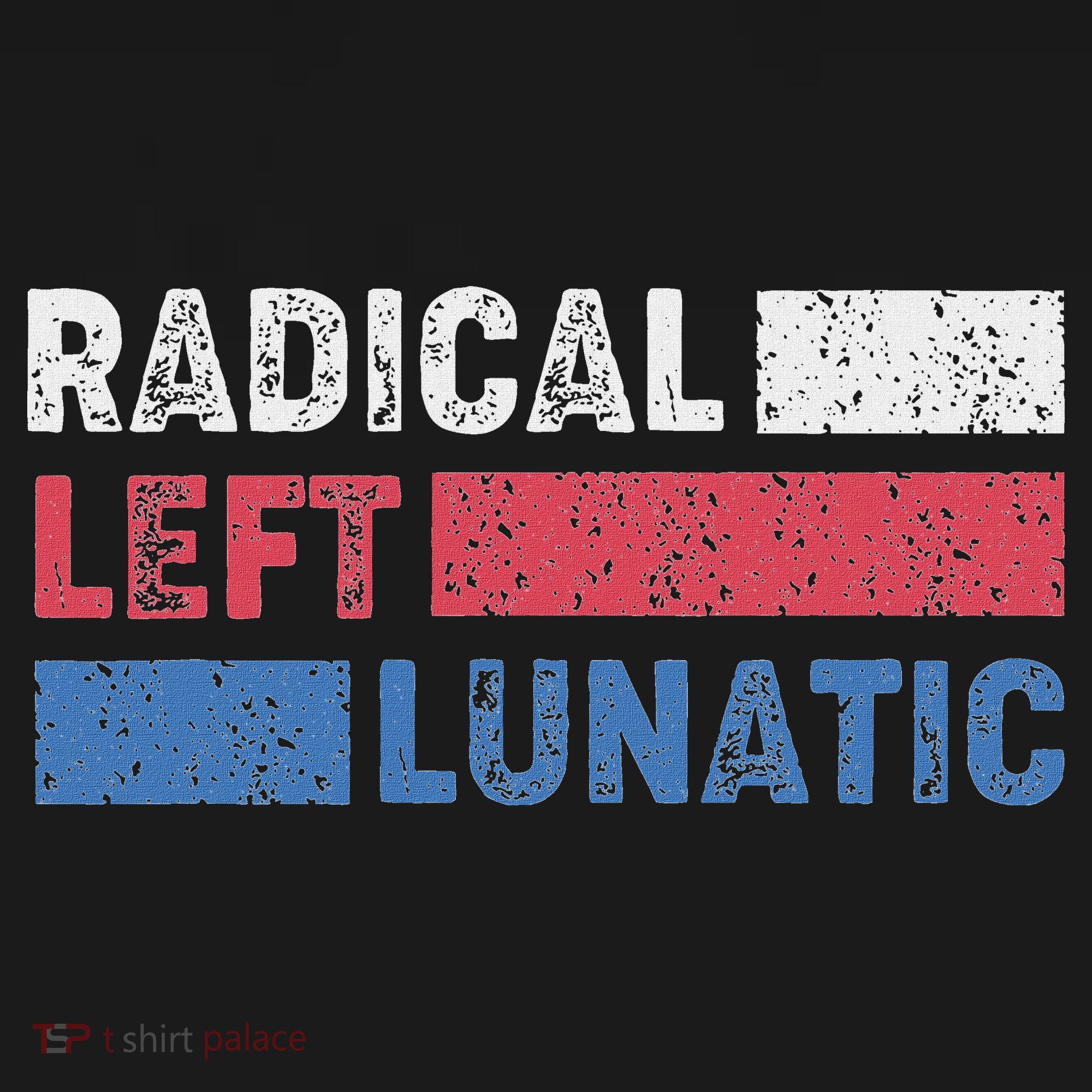 Radical Left Lunatic Anti Trump Funny Democrat Sweatshirt