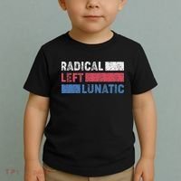 Radical Left Lunatic Anti Trump Funny Democrat Toddler T-Shirt thumb 2