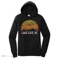 Retro Lake Lure North Carolina Mountain Sunset Women's Hoodie thumb 0