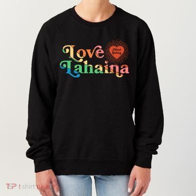 Retro Love Lahaina Maui Strong Women's Sweatshirt