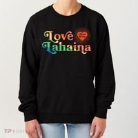 Retro Love Lahaina Maui Strong Women's Sweatshirt thumb 0