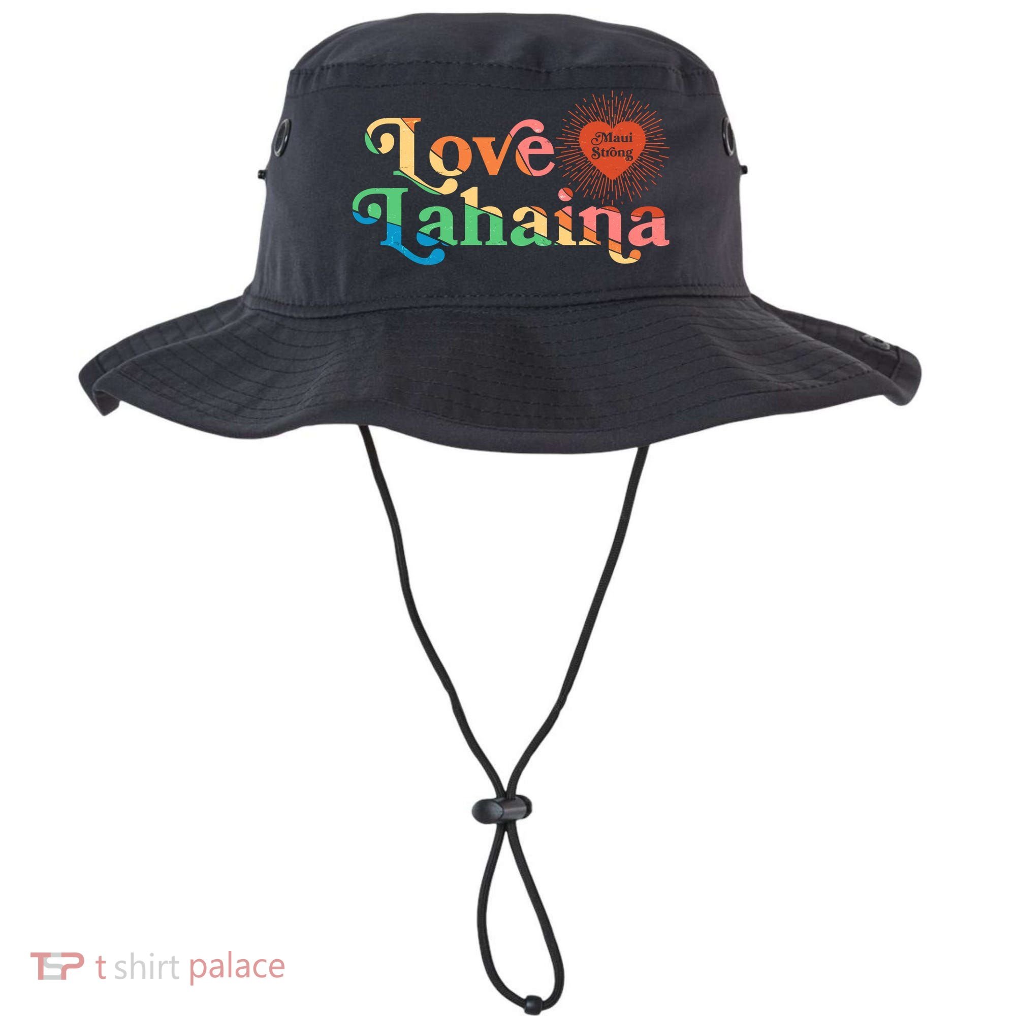 Retro Love Lahaina Maui Strong Bucket Hat