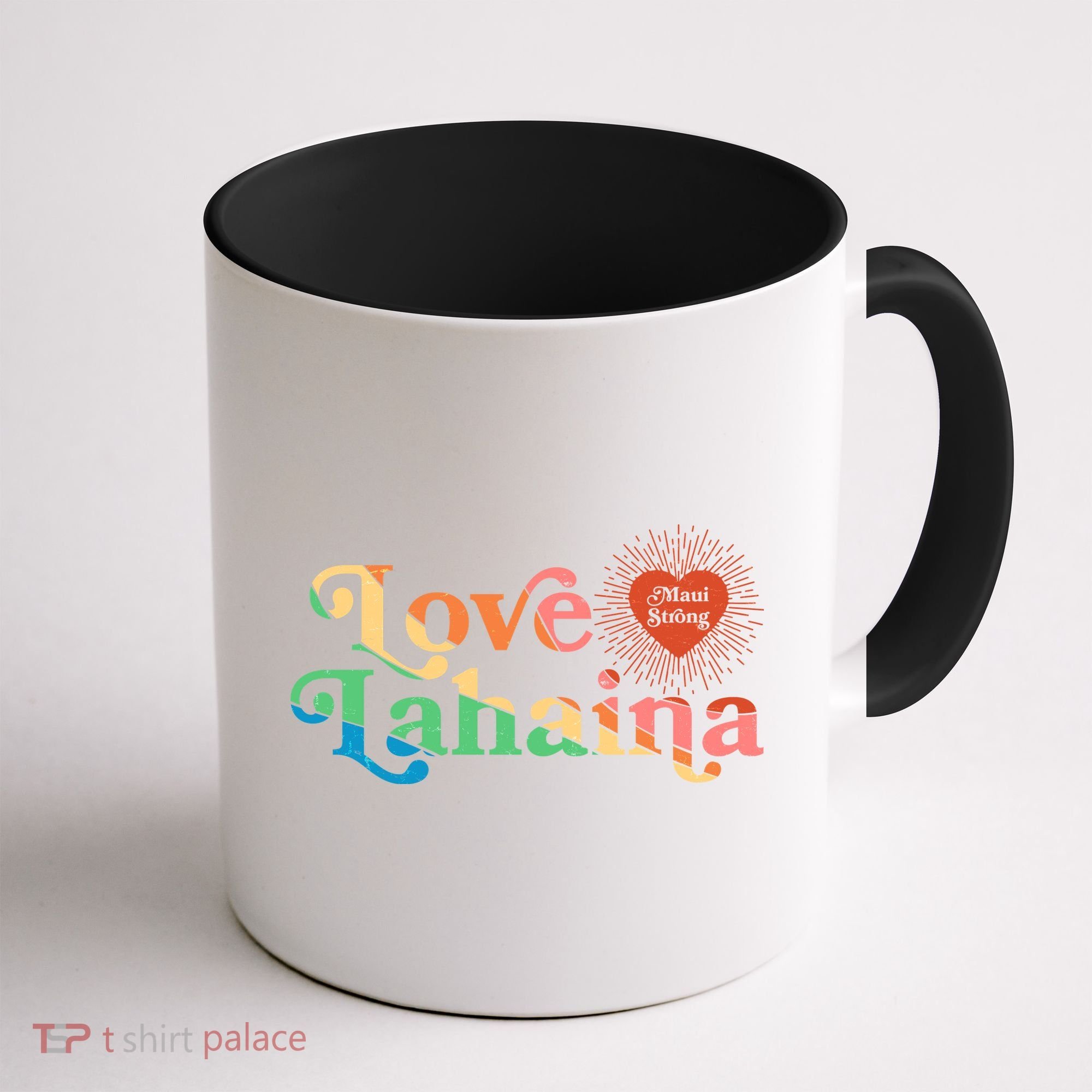 Retro Love Lahaina Maui Strong Coffee Mug
