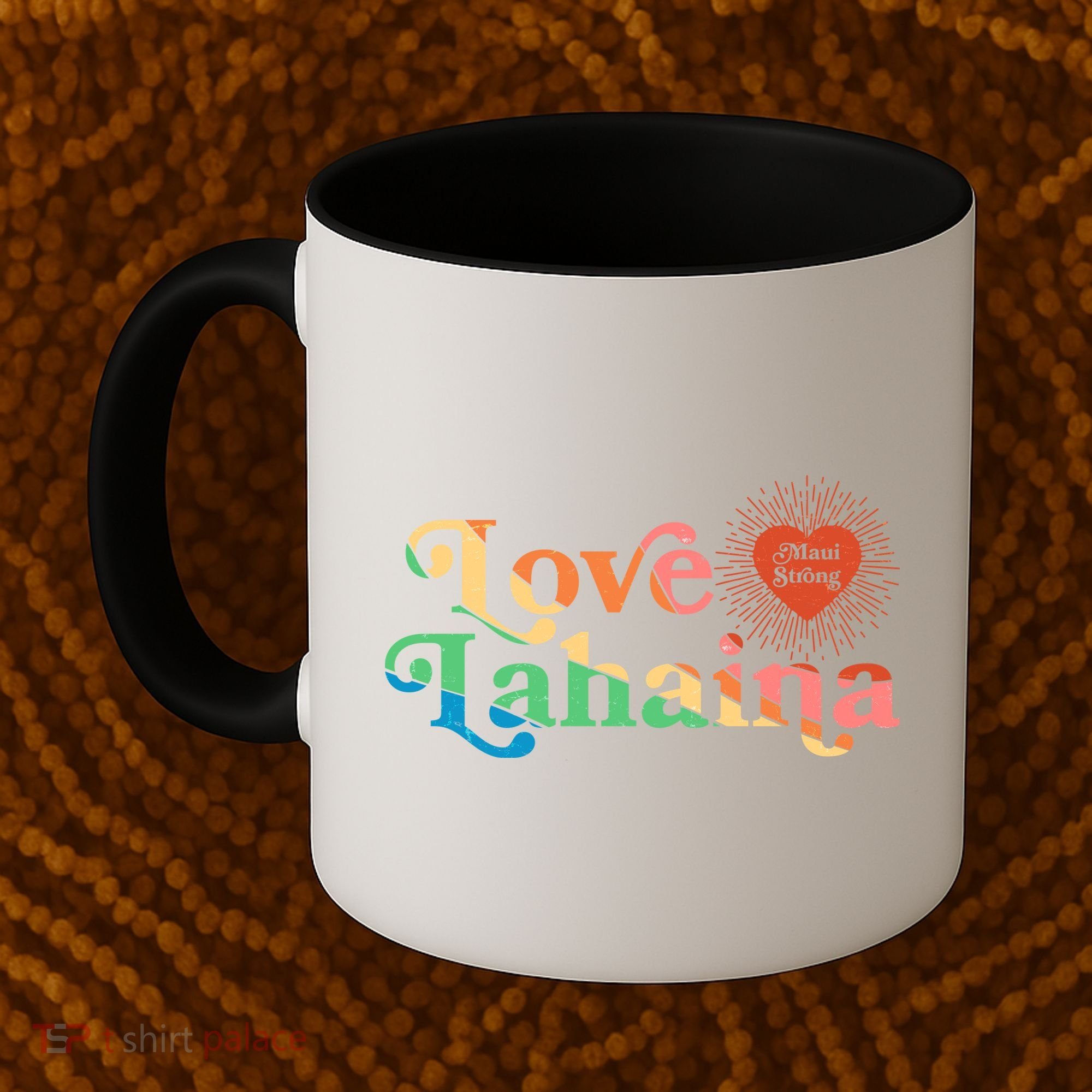 Retro Love Lahaina Maui Strong Coffee Mug