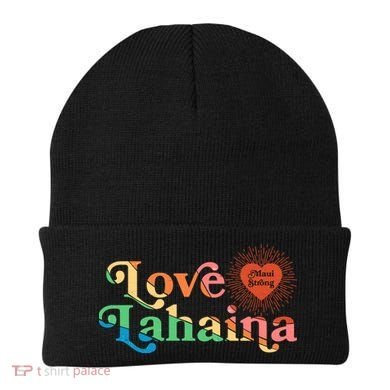 Retro Love Lahaina Maui Strong Beanie