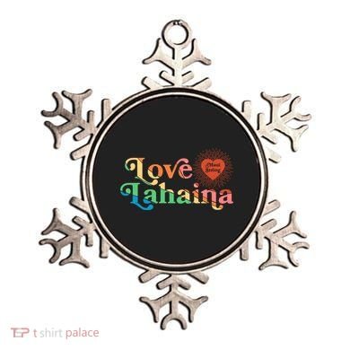 Retro Love Lahaina Maui Strong Ornament